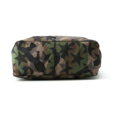 Load image into Gallery viewer, Valentino Garavani Rock Studded Camouflage Star Pattern 2-Way Tote Khaki/MulticolorLY2B0473NY0_A63 Nylon Leather