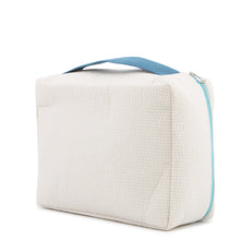 Load image into Gallery viewer, HERMES Gabriole Togo Ivory/Blue Cotton100% Size MM