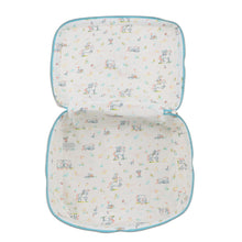 Load image into Gallery viewer, HERMES Gabriole Togo Ivory/Blue Cotton100% Size MM