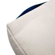 Load image into Gallery viewer, HERMES Gabriole Togo Ivory/Blue Cotton100% Size MM