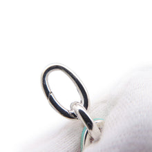 将图像加载到图库查看器中,TIFFANY&Co. Clasping Link Bracelet SV925 TIFFANY&Co. Blue Enamel