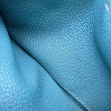 将图像加载到图库查看器中,HERMES Dogon Blue Jean Togo Leather