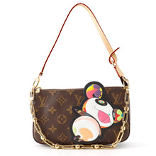 Load image into Gallery viewer, LOUIS VUITTON LV × TM Pochette Accessoires RedM13440 Monogram Panda Takashi Murakami