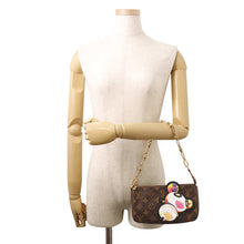 Load image into Gallery viewer, LOUIS VUITTON LV × TM Pochette Accessoires RedM13440 Monogram Panda Takashi Murakami