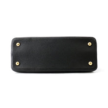 将图像加载到图库查看器中,LOUIS VUITTON Capucines NoirM48864 Taurillon Leather Size MM