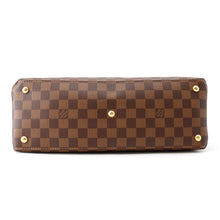 将图像加载到图库查看器中,LOUIS VUITTON LV Riverside Lie De VinN40052 Damier Ebene Canvas Taurillon Leather