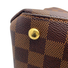 将图像加载到图库查看器中,LOUIS VUITTON LV Riverside Lie De VinN40052 Damier Ebene Canvas Taurillon Leather