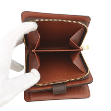 将图像加载到图库查看器中,LOUIS VUITTON Compact zip BrownM61667 Monogram