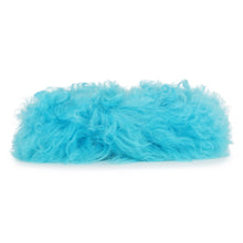 Load image into Gallery viewer, GUCCI GG Marmont ChainShoulder Light Blue/Orange476433 Fur Embroidery