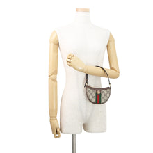 Load image into Gallery viewer, GUCCI GGOphidia Mini Bag Brown/Beige746055 GG Supreme Leather