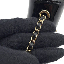 Load image into Gallery viewer, CHANEL Matelasse ChainShoulder Black Patent Leather