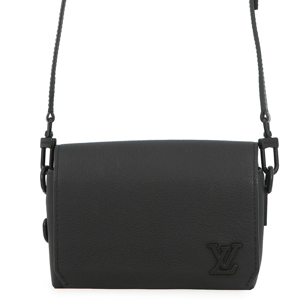 LOUIS VUITTON Fastline Wearable Wallet NoirM82085 Leather LV