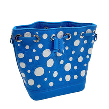 Load image into Gallery viewer, LOUIS VUITTON LV × YK Nano Noe Blue/WhiteM81985 Monogram Empreinte Leather Infinity Dot