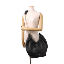 Load image into Gallery viewer, LOEWE Squeeze Bag BlackA914Q37X01 Leather Size Medium