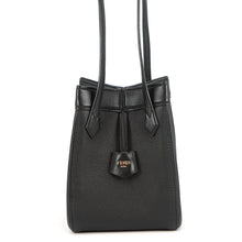 Load image into Gallery viewer, FENDI Origami Shoulder Bag Black8BS083 Leather Size Mini