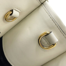 Load image into Gallery viewer, PRADA Symbol Top Titch 2-way Bag White1BA379_ASK_F0009 Leather Size Small