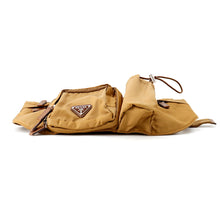 Load image into Gallery viewer, PRADA Logo Crossbody Bag BrownVA0056 Nylon