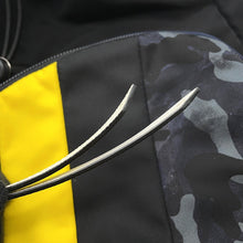 Load image into Gallery viewer, PRADA Camouflage Backpack Navy/Yellow/Black Nylon
