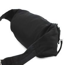 将图像加载到图库查看器中,PRADA Triangle Logo Crossbody Bag Black2VL005_2A6D_F0002 Nylon