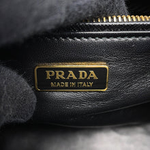 将图像加载到图库查看器中,PRADA Galleria 2WAY Shoulder Bag Black/Multicolor Saffiano Leather