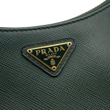 Load image into Gallery viewer, PRADA 2WAY Shoulder Bag Green1BH204 Saffiano Leather