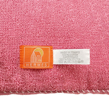将图像加载到图库查看器中,HERMES Beach Cushion Bag Rose・Framboise Cotton100%