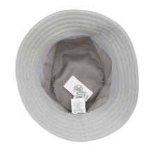 将图像加载到图库查看器中,HERMES Harper HSellier Bucket Hat Size 59 Light Blue Cotton100%