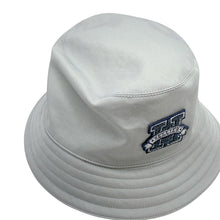 将图像加载到图库查看器中,HERMES Harper HSellier Bucket Hat Size 59 Light Blue Cotton100%