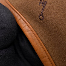 Load image into Gallery viewer, HERMES Saint-Honore beret Size 58 Brown Cashmere100%