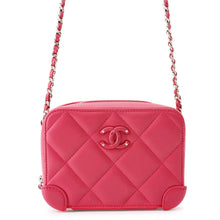 Load image into Gallery viewer, CHANEL Matelasse ChainShoulder Bag Pink Lambskin
