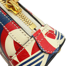 Load image into Gallery viewer, GUCCI Adidas collaboration Horsebit 2-way bag Red/White/Blue677212 Leather Size Mini
