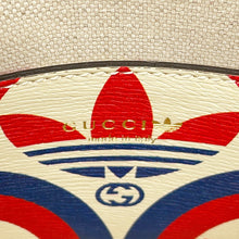 Load image into Gallery viewer, GUCCI Adidas collaboration Horsebit 2-way bag Red/White/Blue677212 Leather Size Mini
