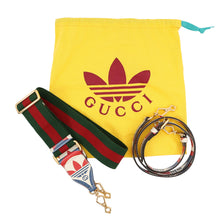Load image into Gallery viewer, GUCCI Adidas collaboration Horsebit 2-way bag Red/White/Blue677212 Leather Size Mini