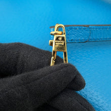 将图像加载到图库查看器中,GUCCI Bamboo Diana 2-way Bag Blue715775 Leather Size Mini