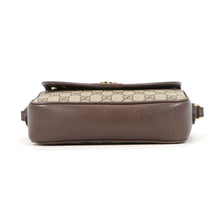 将图像加载到图库查看器中,GUCCI Ophidia Shoulder Bag Brown722117 GG Supreme Leather Size Small