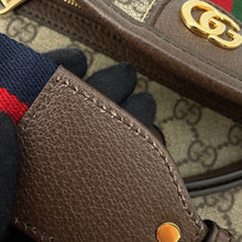 将图像加载到图库查看器中,GUCCI Ophidia Shoulder Bag Brown722117 GG Supreme Leather Size Small