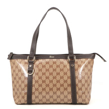 Load image into Gallery viewer, GUCCI GG Imprime Tote Bag Beige/Brown268640 GG Crystal Leather