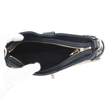 Load image into Gallery viewer, GUCCI GG Canvas Moonside Mini Shoulder Bag Navy/Beige786015 GG Canvas Leather Size Mini