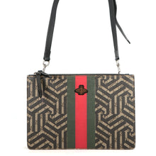Load image into Gallery viewer, GUCCI GG Kaleido Shoulder Bag Beige/Black450953 GG Kaleido Leather