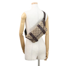将图像加载到图库查看器中,GUCCI GG Canvas Crossbody Bag Beige145851 Canvas Leather