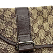 将图像加载到图库查看器中,GUCCI GG Canvas Crossbody Bag Beige145851 Canvas Leather