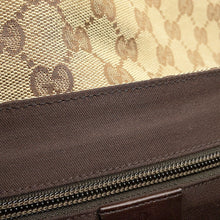 将图像加载到图库查看器中,GUCCI GG Canvas Crossbody Bag Beige145851 Canvas Leather