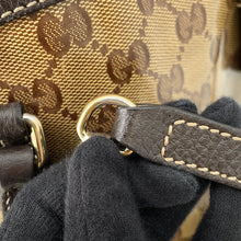 Load image into Gallery viewer, GUCCI GG Crystal 2wayShoulder Bag Brown341504 PVC Leather