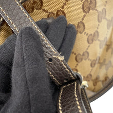 Load image into Gallery viewer, GUCCI GG Crystal 2wayShoulder Bag Brown341504 PVC Leather