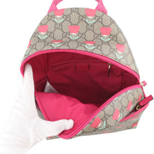 Load image into Gallery viewer, GUCCI GG Supreme Children's Backpack Beige/Pink782708 GG Supreme Leather