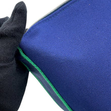 将图像加载到图库查看器中,HERMES Brid a Black Marine Canvas Size PM