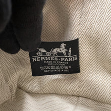 将图像加载到图库查看器中,HERMES Brid a Black Marine Canvas Size PM