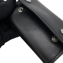Load image into Gallery viewer, HERMES Etui Craie6 6-series Key Case Black Chamonix Leather
