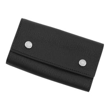 Load image into Gallery viewer, HERMES Etui Craie4 4-Key Case Black Chamonix Leather