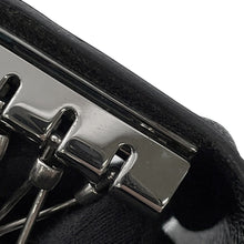 Load image into Gallery viewer, HERMES Etui Craie4 4-Key Case Black Chamonix Leather